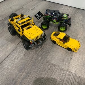 Lego lot of three cars